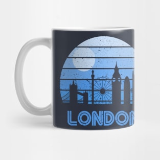 Retro Sunset London Mug